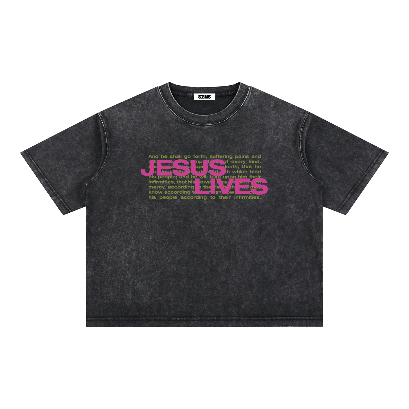 Jesus Lives Tee - Black