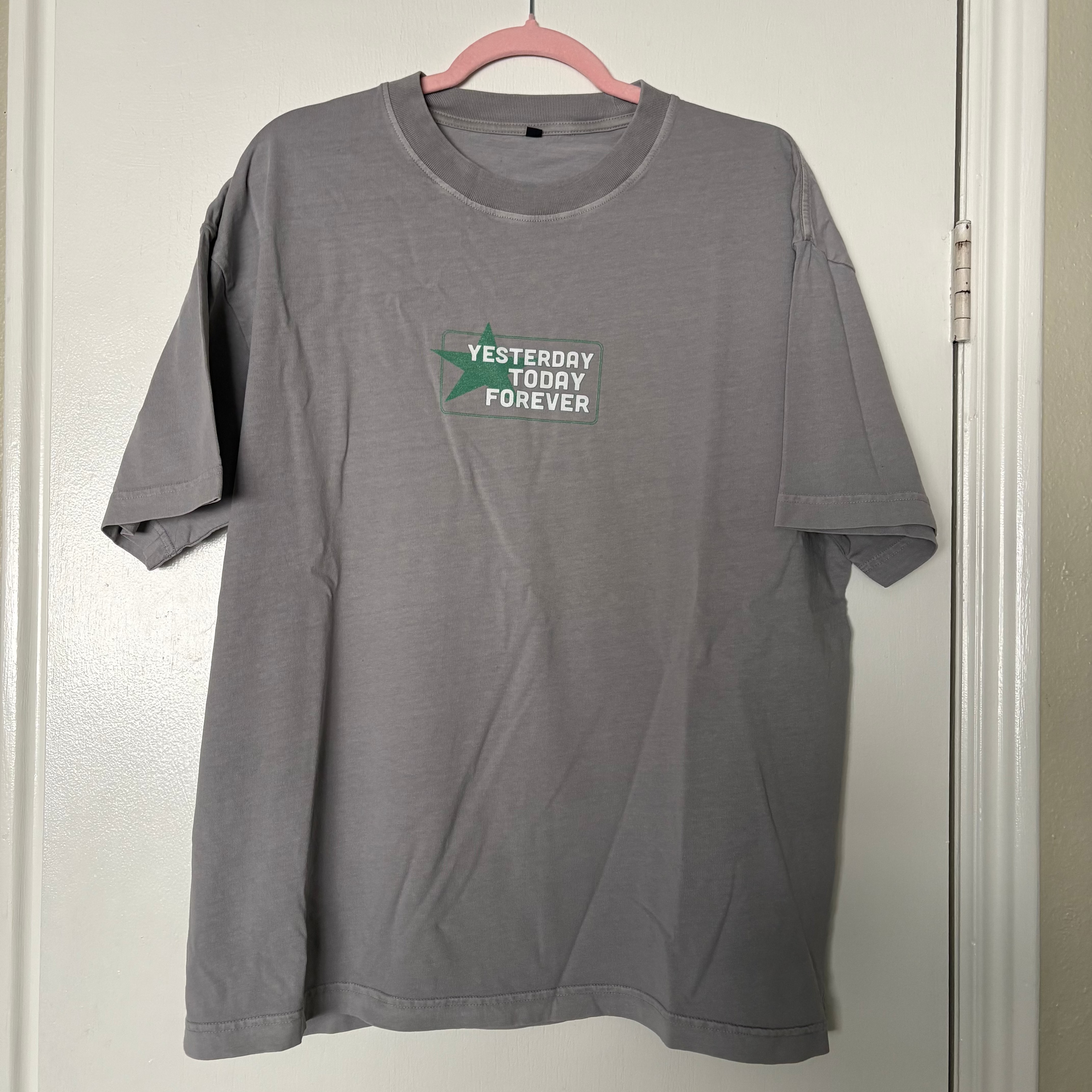Yesterday, Today, Forever Gray Tee - Size XL