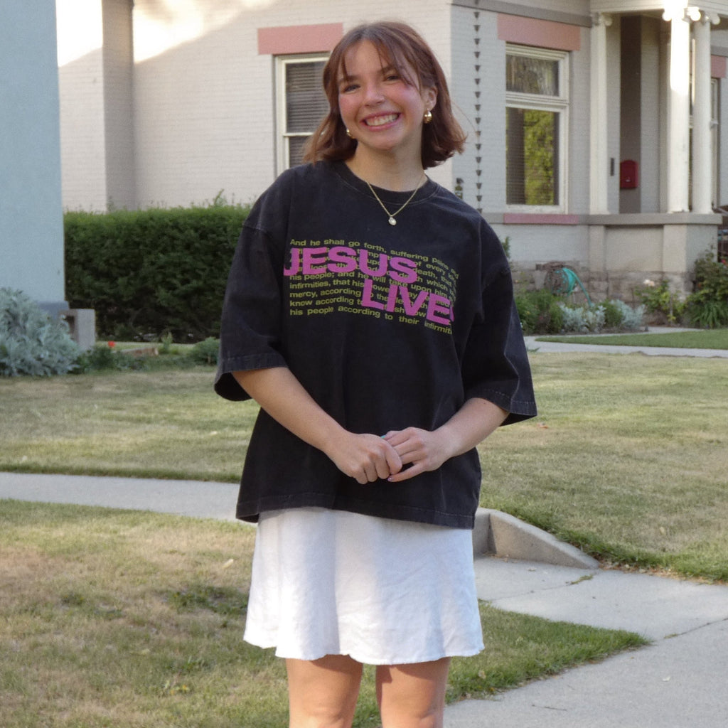Jesus Lives Tee - Black