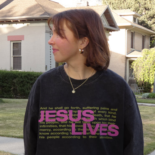Jesus Lives Tee - Black