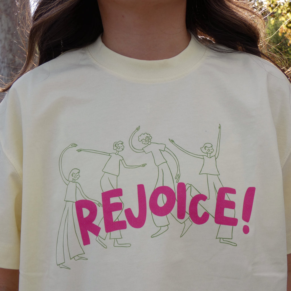 Rejoice Tee - Yellow