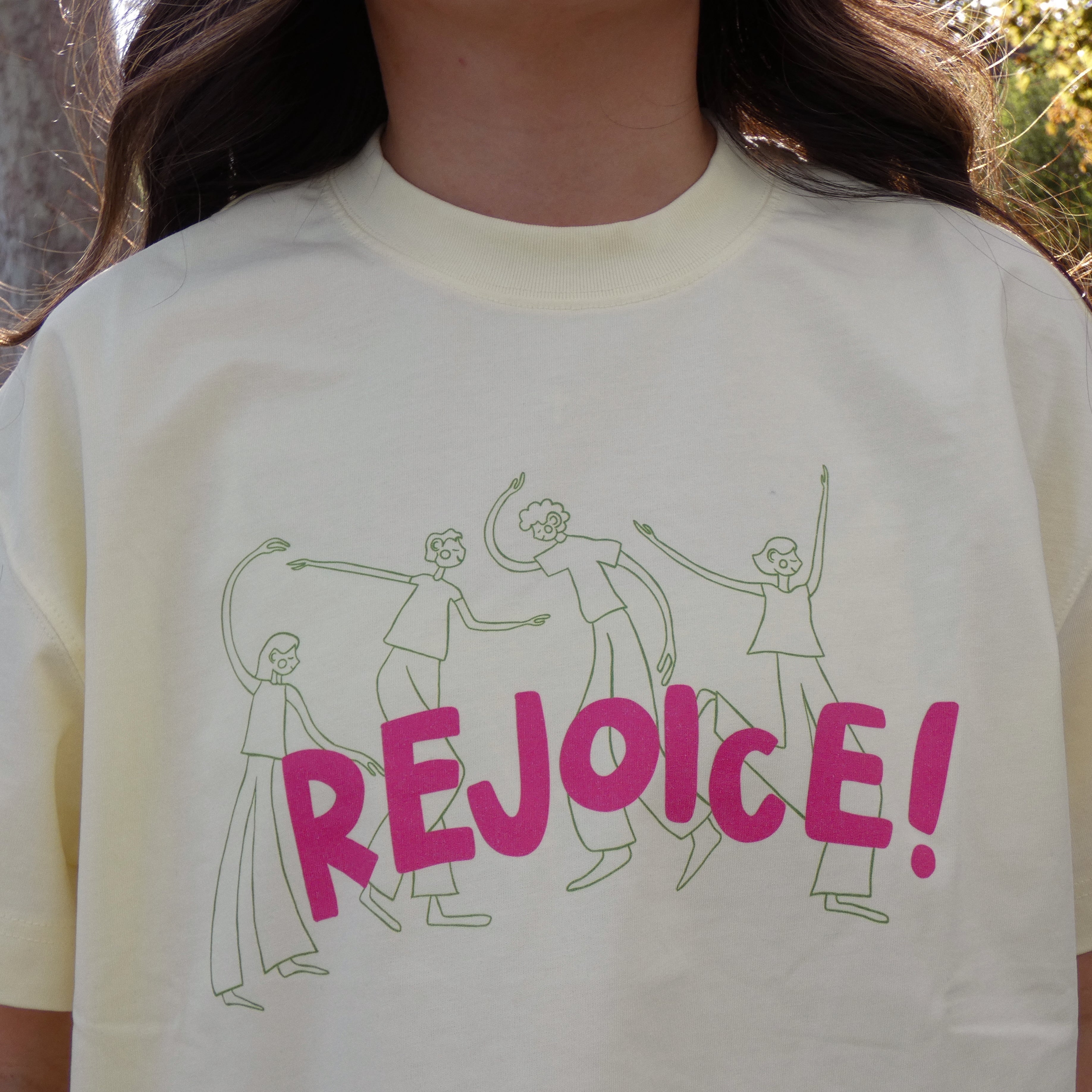 Rejoice Tee - Yellow