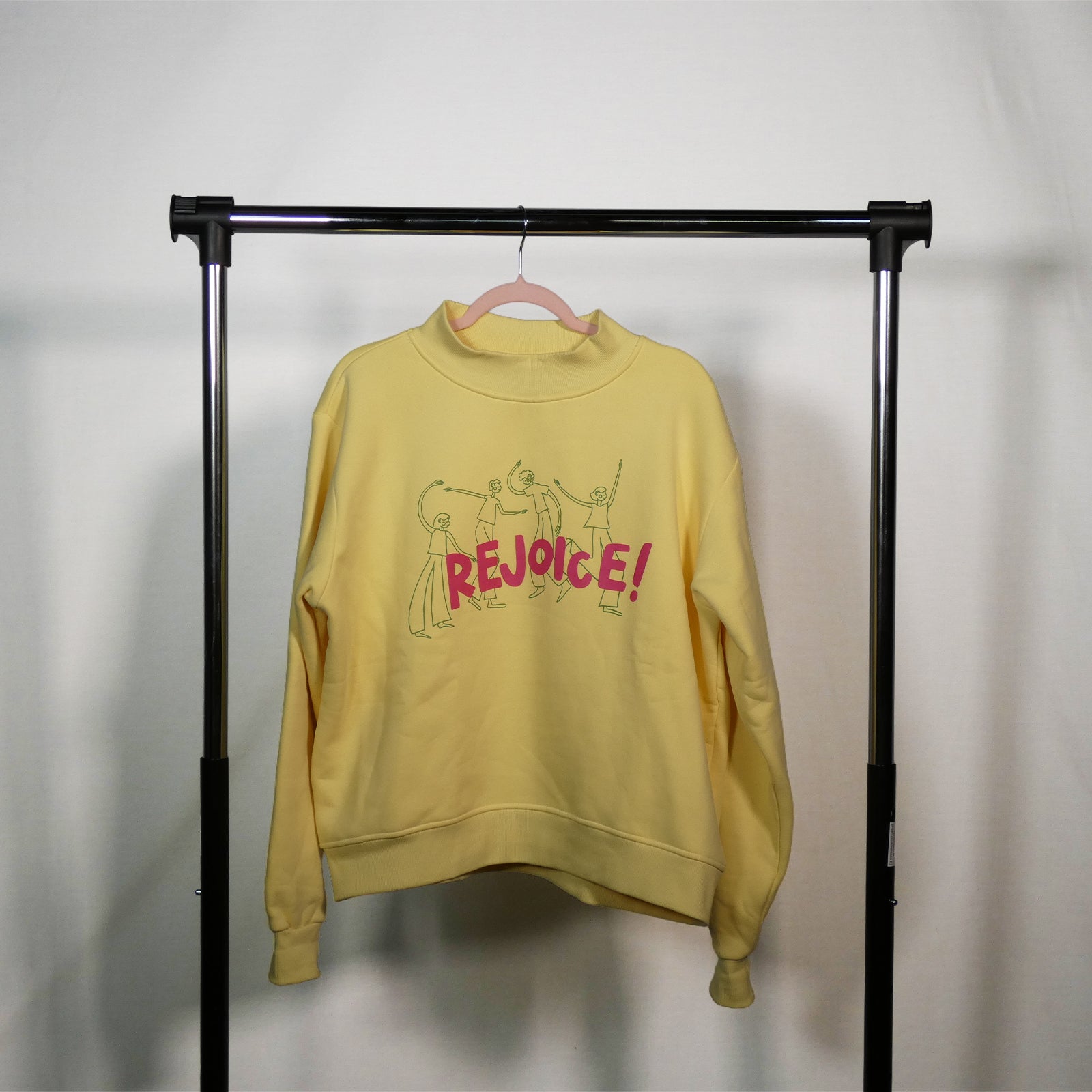 Rejoice Crewneck - Yellow