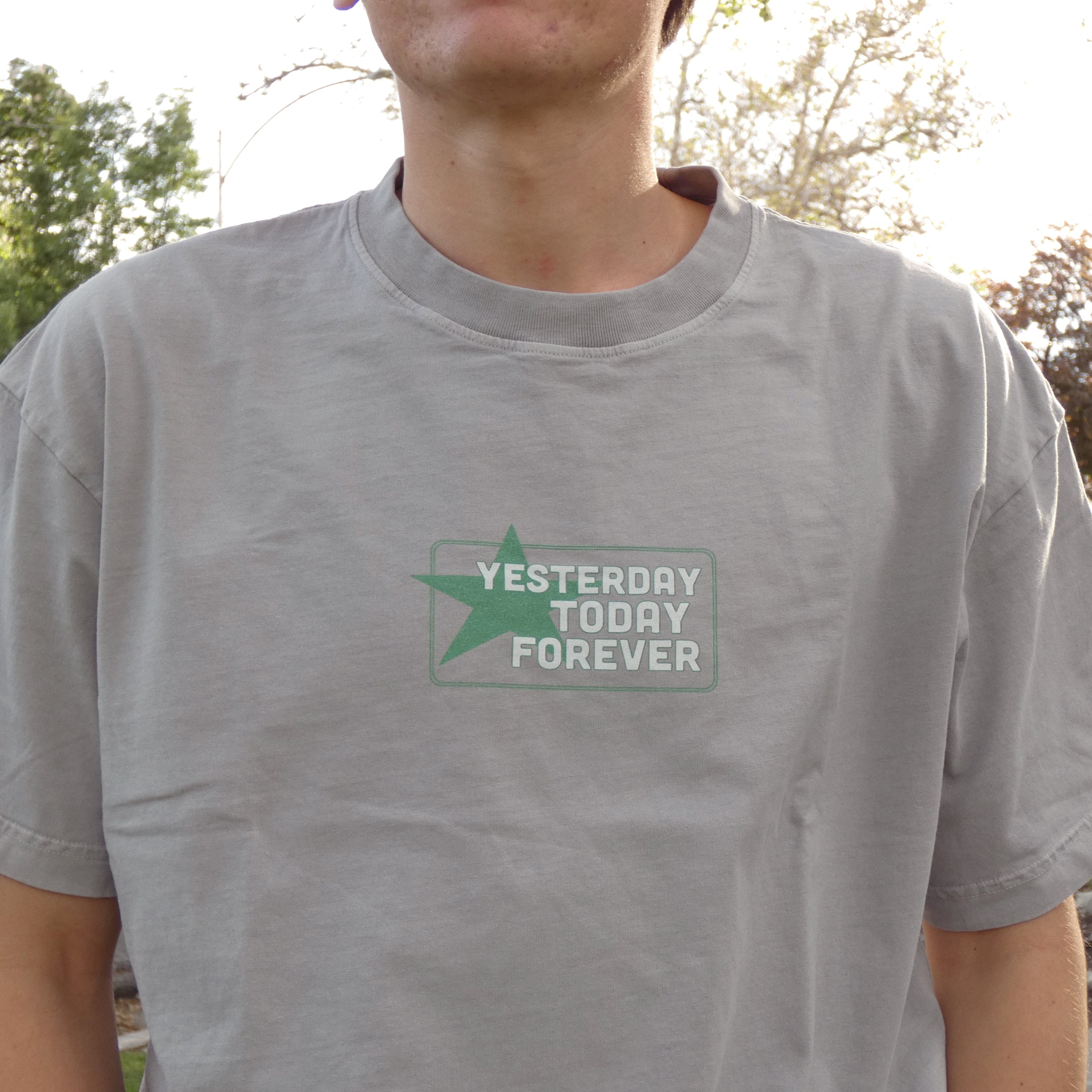 Yesterday, Today, and Forever Tee - Gray