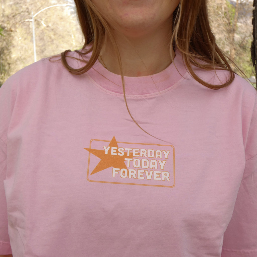 Yesterday, Today, and Forever Tee - Pink