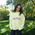 Rejoice Crewneck - Yellow
