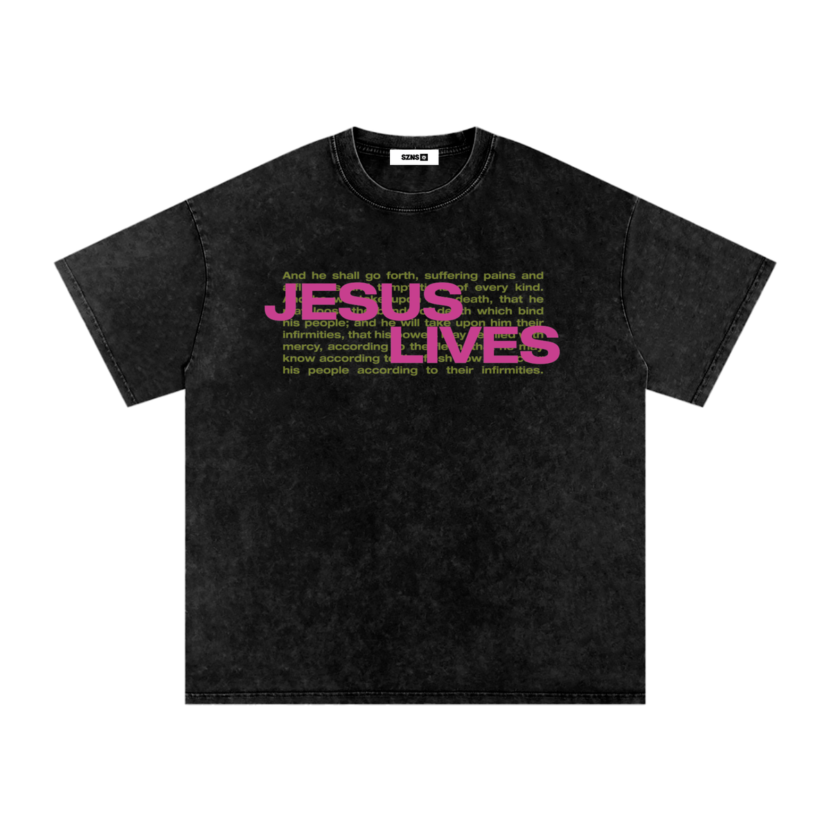 Jesus Lives Tee - Black
