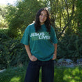 Jesus Lives Tee - Green